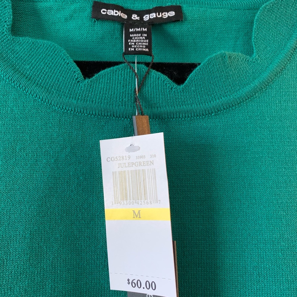 NWT - cable & gauge - Size M - Picture 3 of 4